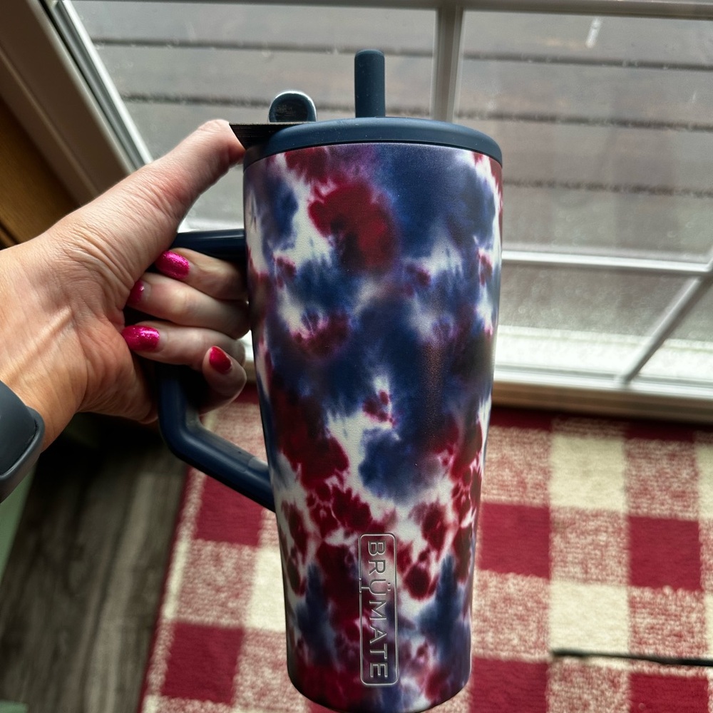 🎆 Brumate Star Burst 30 oz Era with matching straw cover - limited edition BNIB!